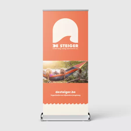 Roll-up banner De Zonnegloed - Projecten -