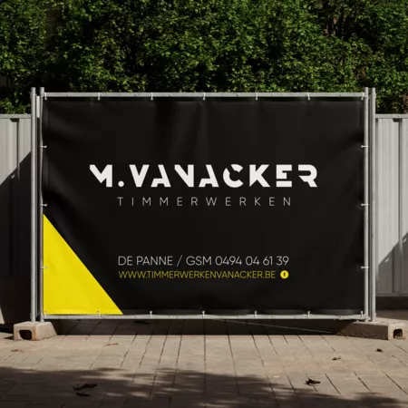 Banners &amp; Spandoeken - POS Materiaal - Diensten - Spandoek Vanacker