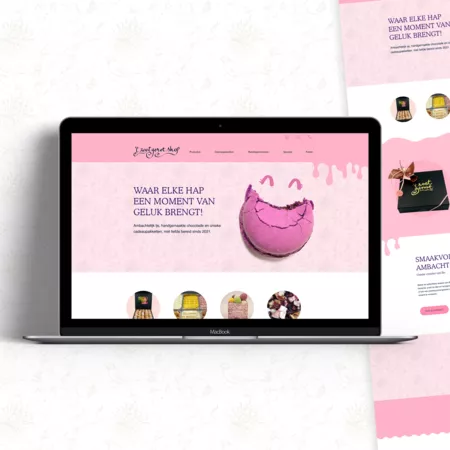 Project Homepage - Webdesign 't Zoetgenotshop