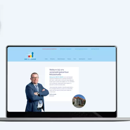Project Homepage - Webdesign Zakenkantoor Dirk De Jonghe