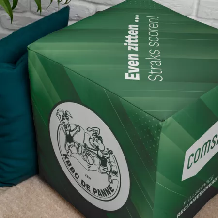 KBBC De Panne - Klanten - Poef KBBC De Panne