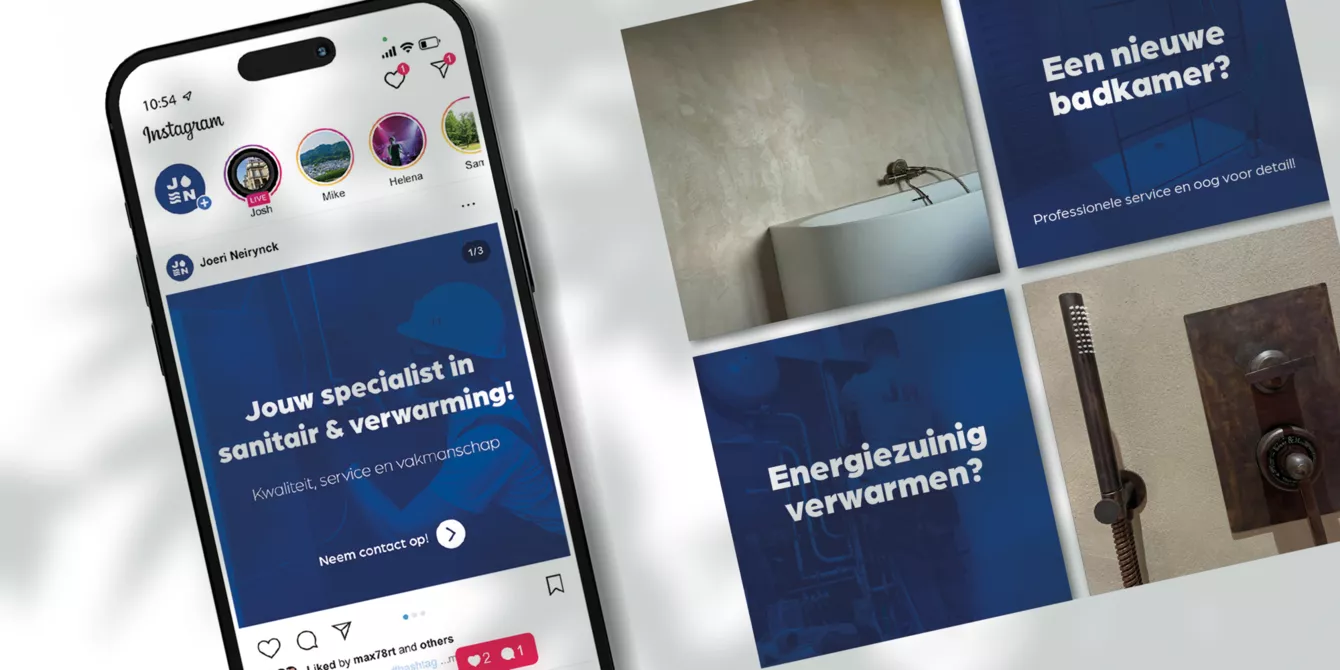 Social Media Joeri Neirynck - Projecten - socialmedia-sanitair-veurne-1